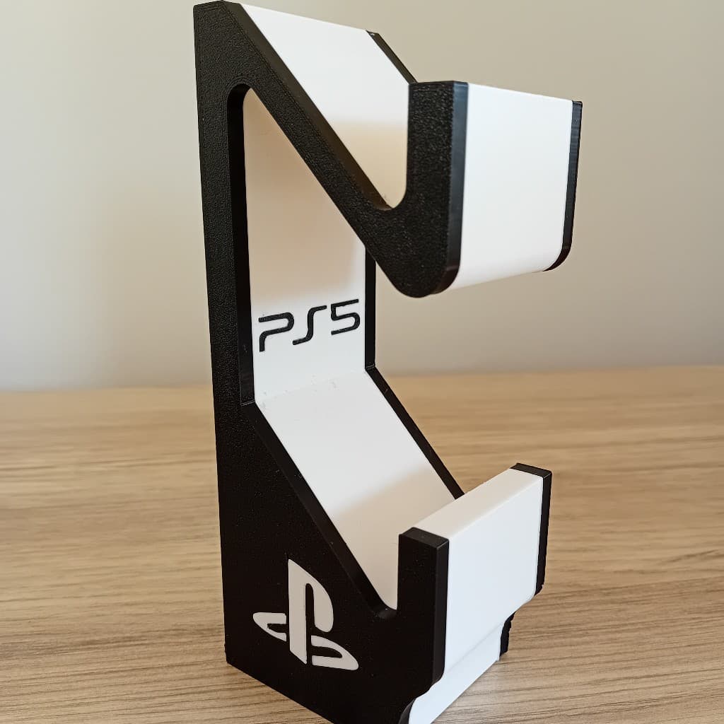 Suporte Duplo Controle PS5 Base Suporte Gamer Organizador DualSense Para 2 Controles Video Game