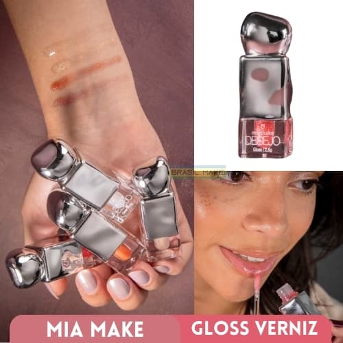 Mia Make Gloss Verniz Desejo Efeito Blindado