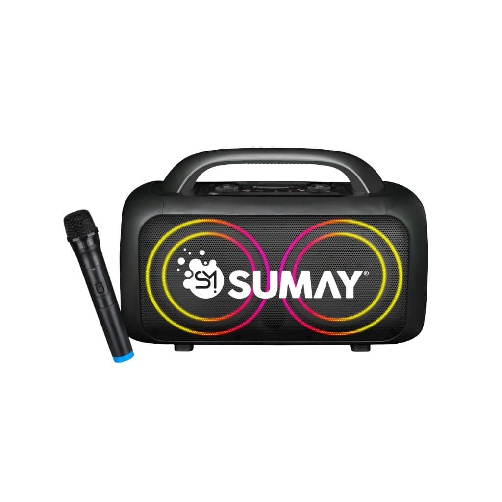 Caixa de Som SM CSP1318 Power Black 150W Sumay para Som Potente e Alta Qualidade Acústica em Diversos Ambientes