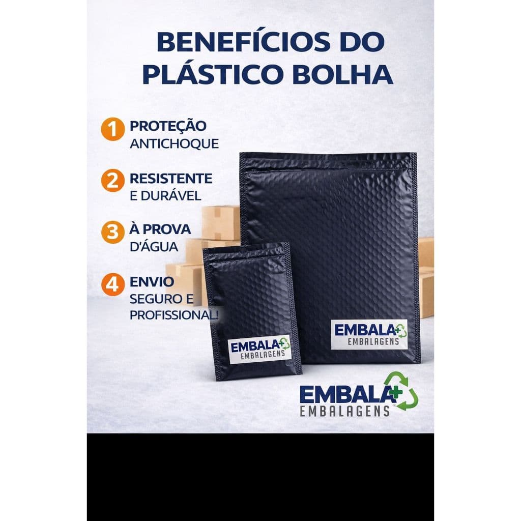 KIT DE ENVELOPES DE SEGURANÇA COM BOLHA 12X18 26X36 RESISTENTE IDEAL PARA ENVIO DE PRODUTO FRAGIL