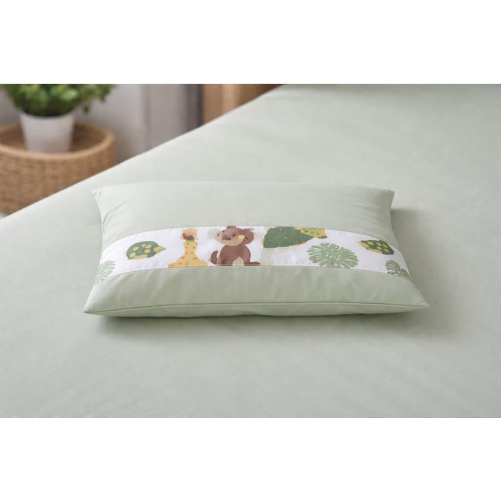 Fronha Berço Bebê 100% Algodão Percal 180 Fios 40CM x 30CM Macia Confortável Pronta Entrega