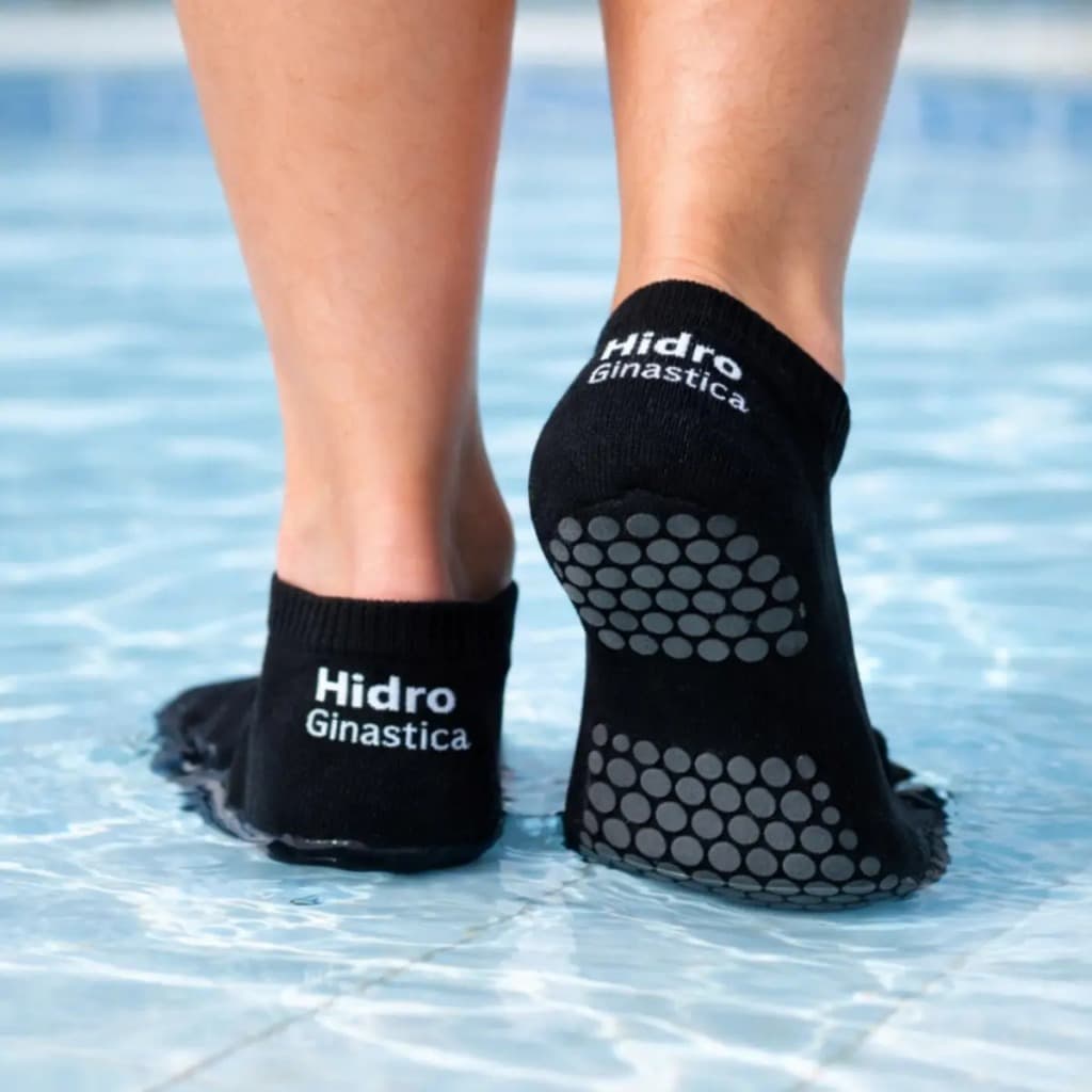 Meia Hidroginástica Aquática Selene Antiderrapante Pilates Yoga Academia Esportiva Conforto Fitness