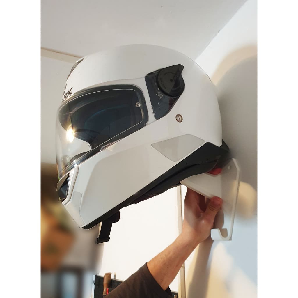 Suporte De Parede Para Capacete Moto - Logos Luxo