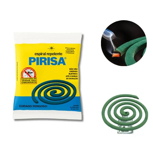 Repelente Espiral Pirisa Mosquito