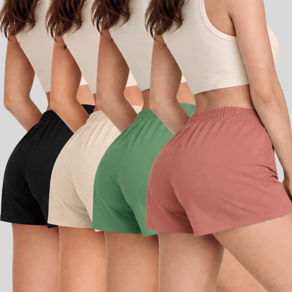 Short Feminino Tactel Macio Leve Versatil Dia Dia Ficar em Casa Praia Piscina Envio Imediato P ao GG