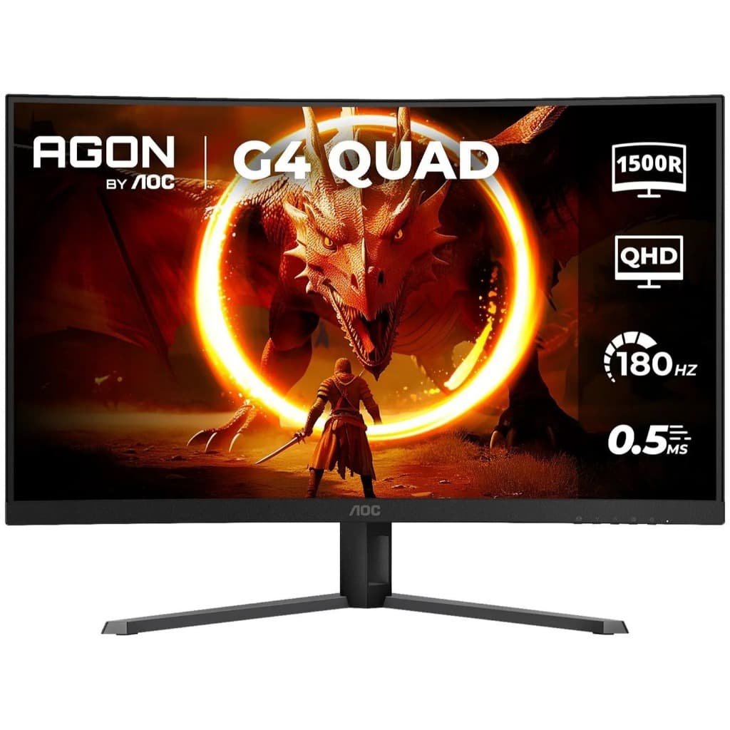 Monitor Gamer AOC Gaming CQ32G4E 32" QHD 180Hz VA 0,5ms HDMI, DisplayPort