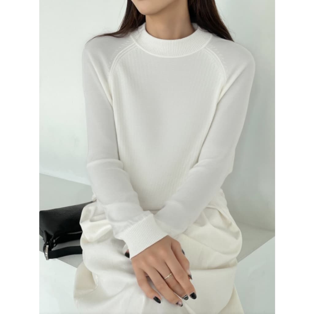 1pçs Mohair (angorá) Blusa Manga Longa Feminina Grosso Estampada Lisa Feriado Férias Escritório Diário Outuno Inverno