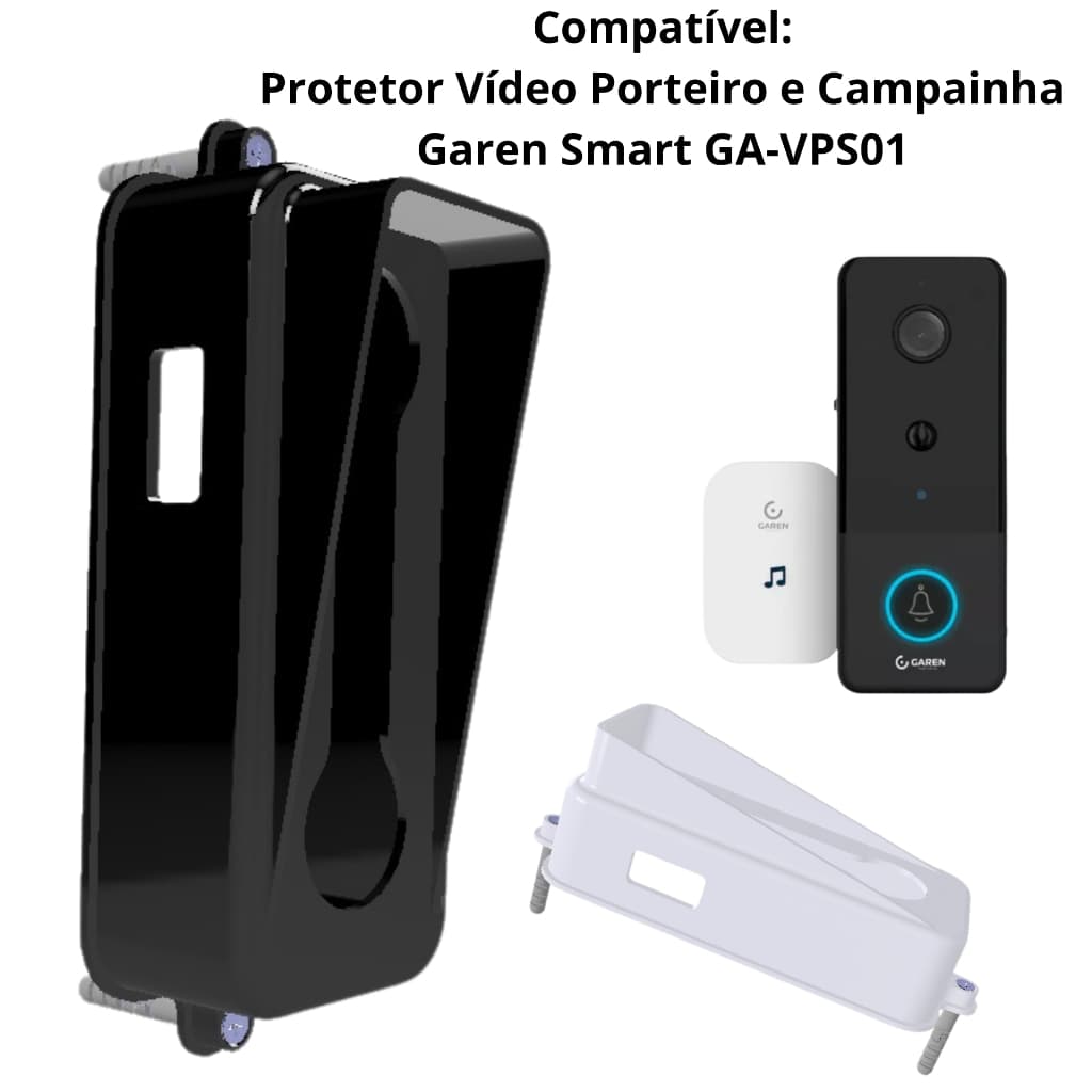 Protetor para Vídeo Porteiro e Campainha - Garen Smart GA-VPS01
