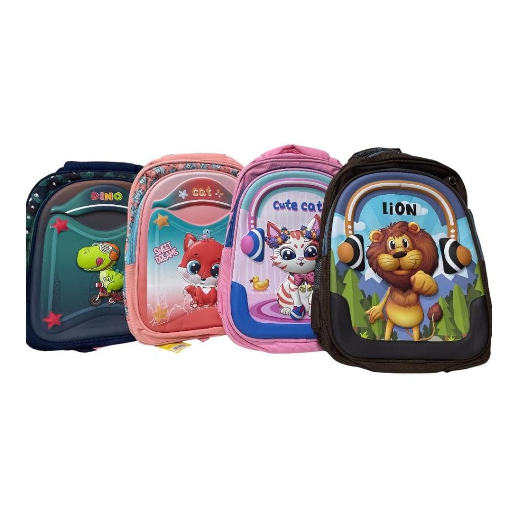PROMOÇÃO Mochila Infantil 3D com Estojo, material de qualidade.
