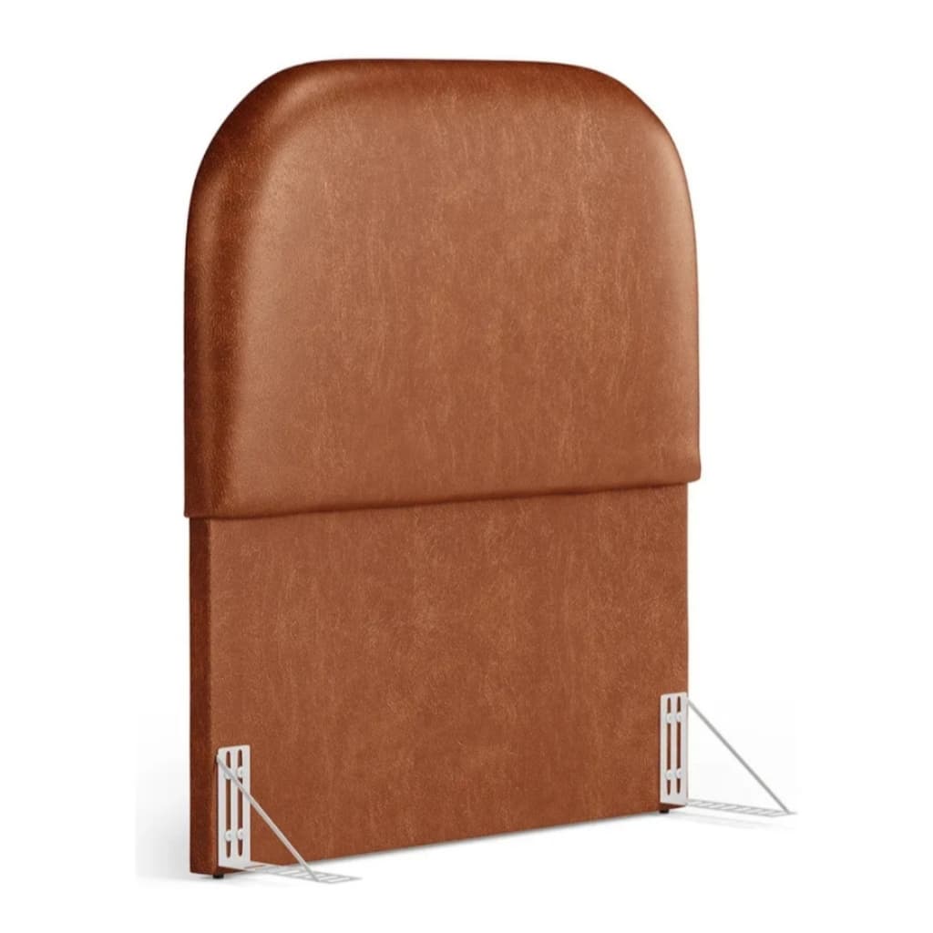 Cabeceira  Orgânica Cama Box Solteiro 90cm Alana  Courino Varias Carmel