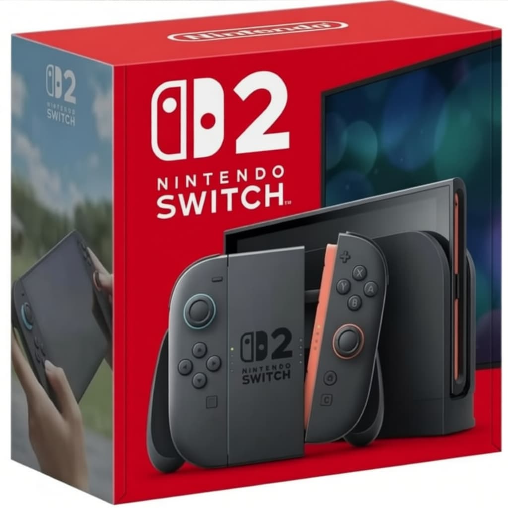 Console Portátil Nintendo Switch 2 LCD 256GB Lançamento Novo com Nota Fiscal