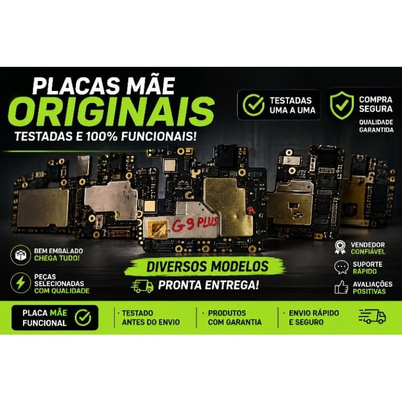 Placa  mãe funcional testada