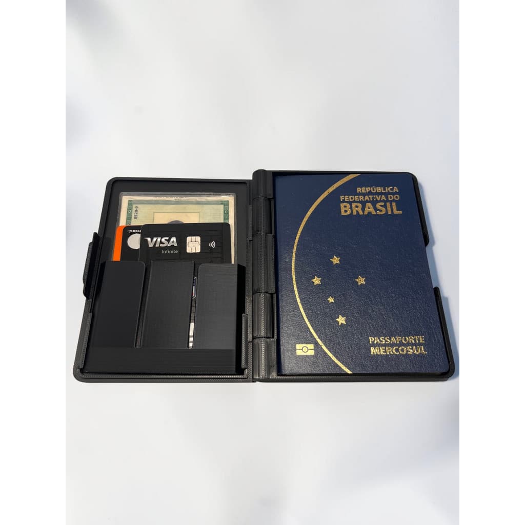 Porta Passaporte e Documentos – Organização para Viagem