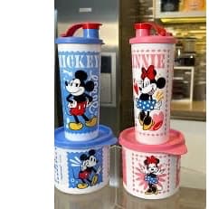 KIT POP MICKEY TUPPERWARE (2 ITENS) REDONDINHA+COPO