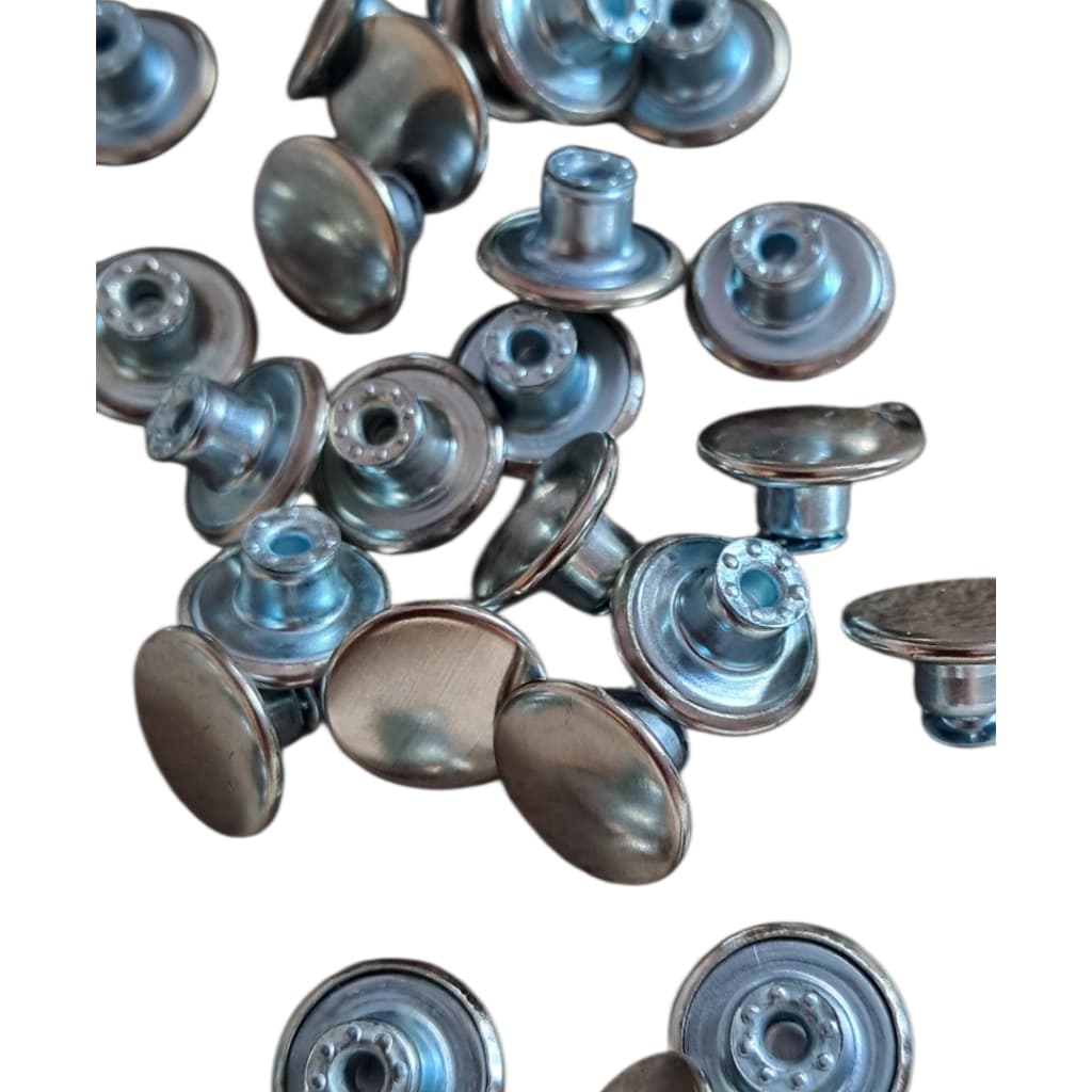 Botão Fréxivel 17mm Niquel Para Jeans, Bermudas, Calças