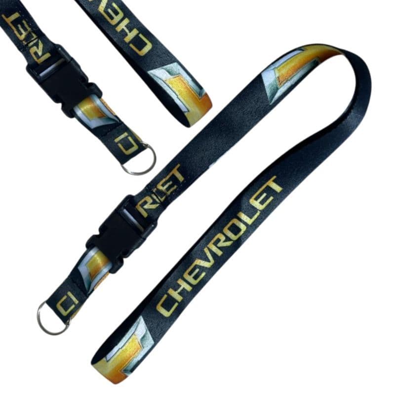 ​​Chaveiro Chevrolet Moto Cordão Tirante Pescoço Crachá Fecho Tic Tac Engate