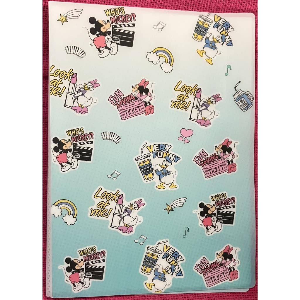 📁 Pasta com Divisórias 10 Folhas Disney Mickey e Amigos – Unitária