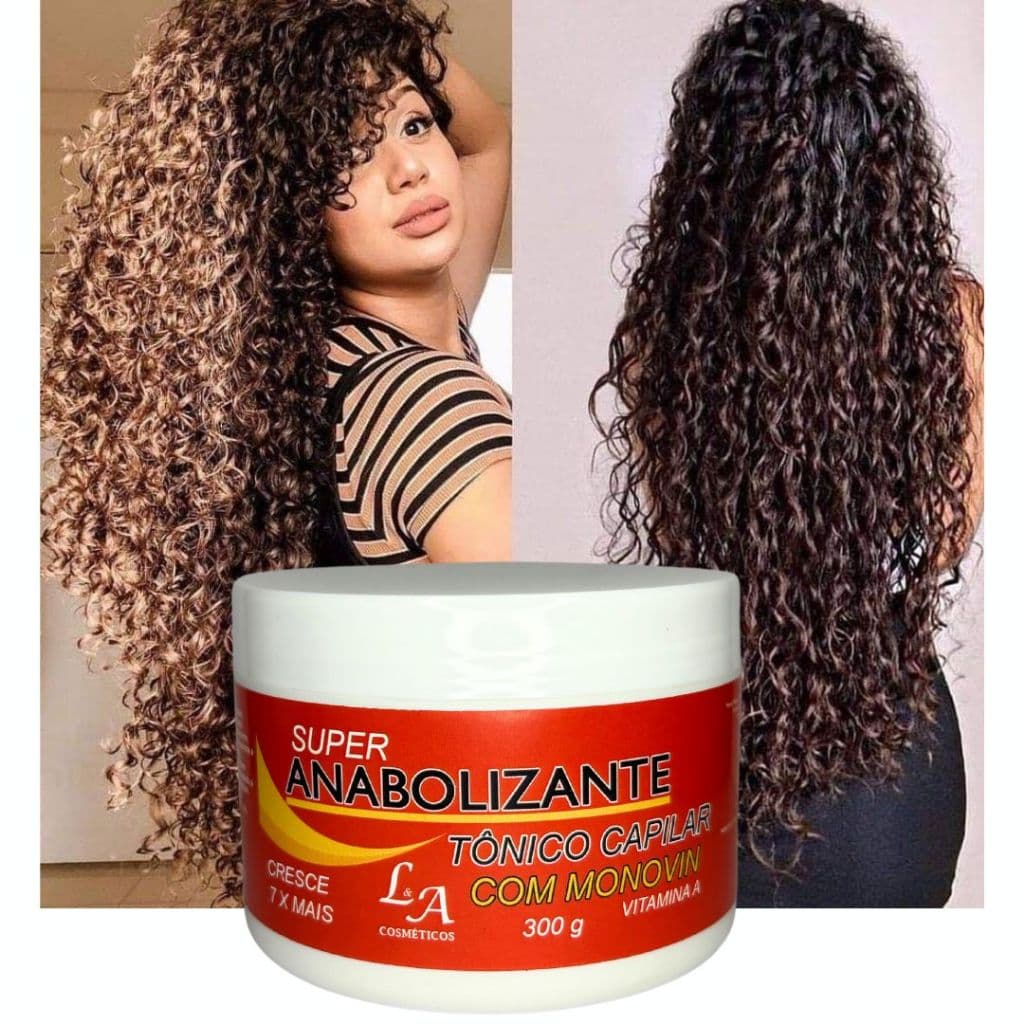 Creme de cabelo para cabelos cacheados Fortificante para cabelos danificados Crescimento Capilar