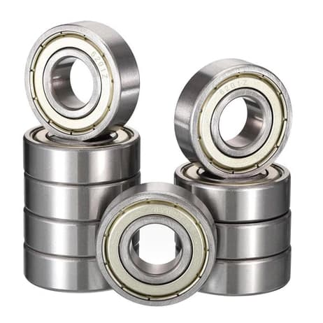 Kit 10 rolamentos 6201 ZZ - Medindo 12x32x10mm