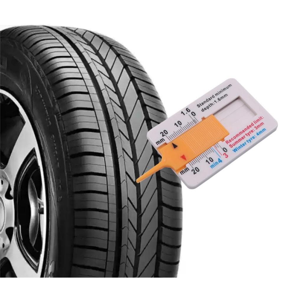 Paquímetro Automotivo Pneu Medidor Sulco Carro Moto Cartão