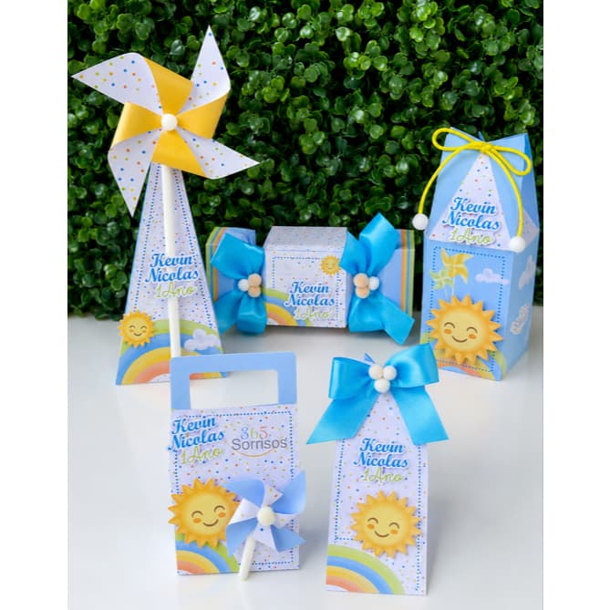 Kit Festa 365 sorrisos Personalizado | Lembrancinhas | Festa | Aniversário