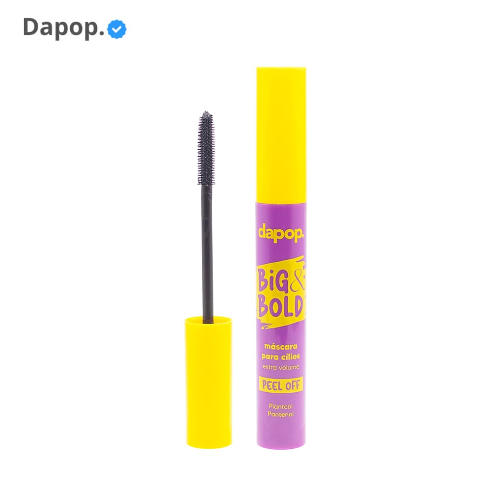 Máscara Para Cílios Big Bold Dapop Extra Volume Alongamento e Definição