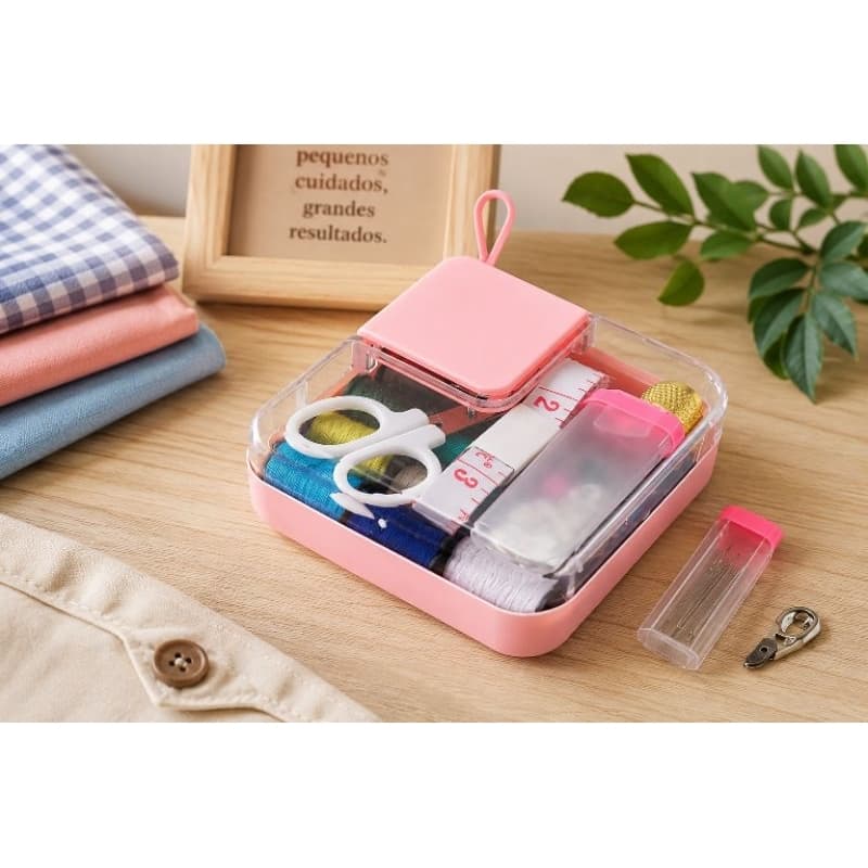 Kit de Costura Completo Portátil para Reparos e Viagens
