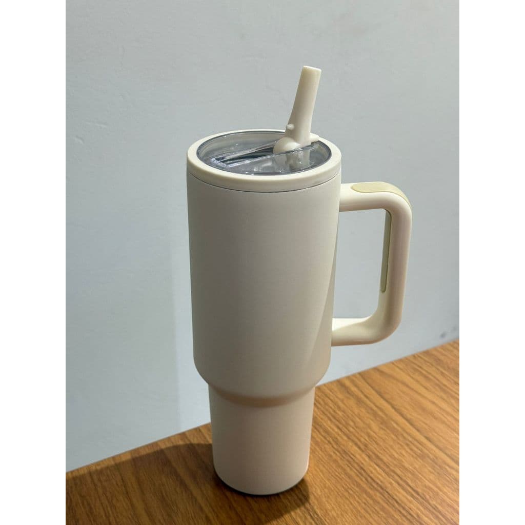 Copo Garrafa Térmica Inox com Canudo Acoplado 1200ml Personalize com seu Nome