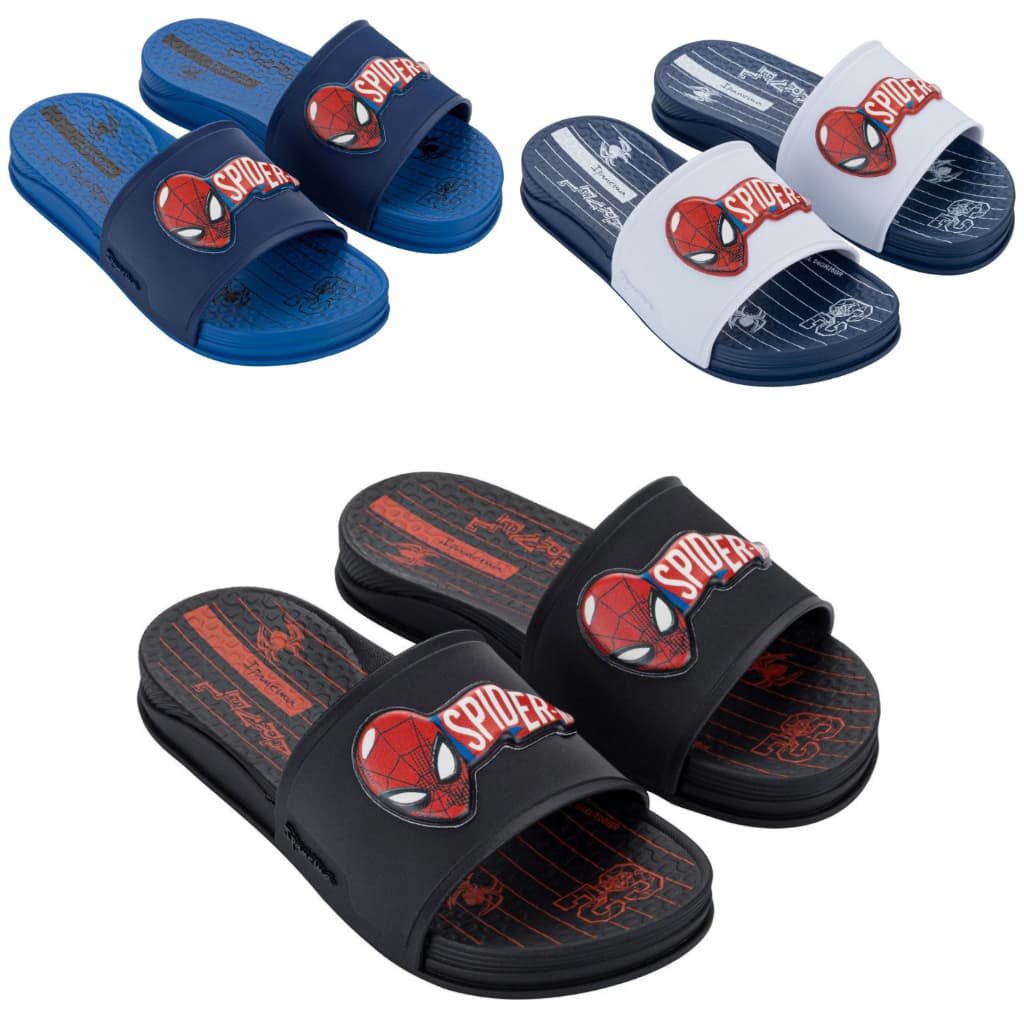 CHINELO SANDALIA IPANEMA MARVEL SPIDER SLIDE ORIGINAL