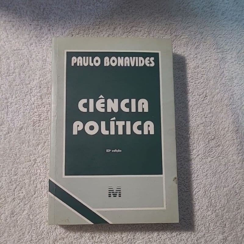 Ciência Política - Paulo Bonavides editora Malhereiros