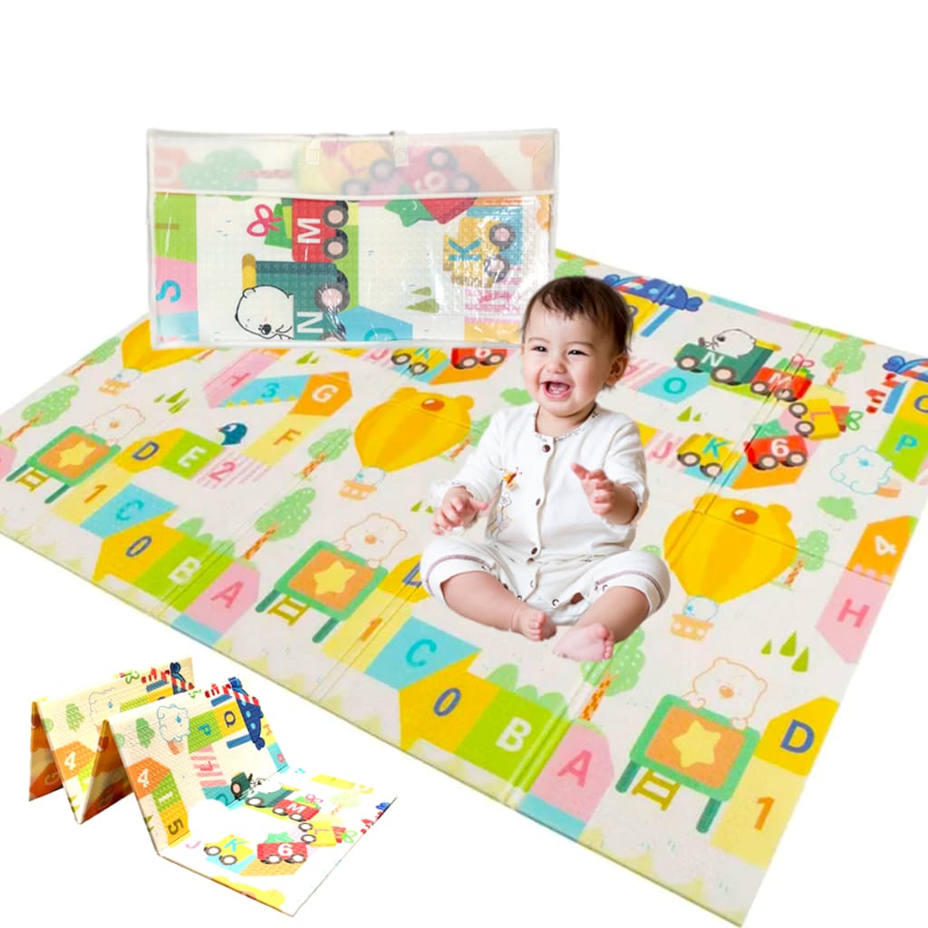 Tapete Tatame Infantil 6mm Emborrachado Dobrável Macio