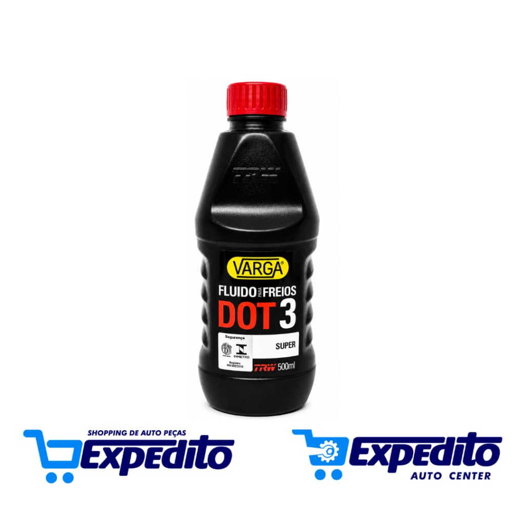 Fluido Líquido De Freio Dot3 Varga TRW 500ml Carro/Moto