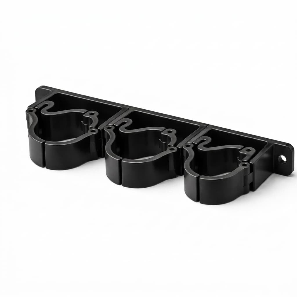Suporte Múltiplo para Vassoura e Rodo Organizador de Parede Resistente e Prático