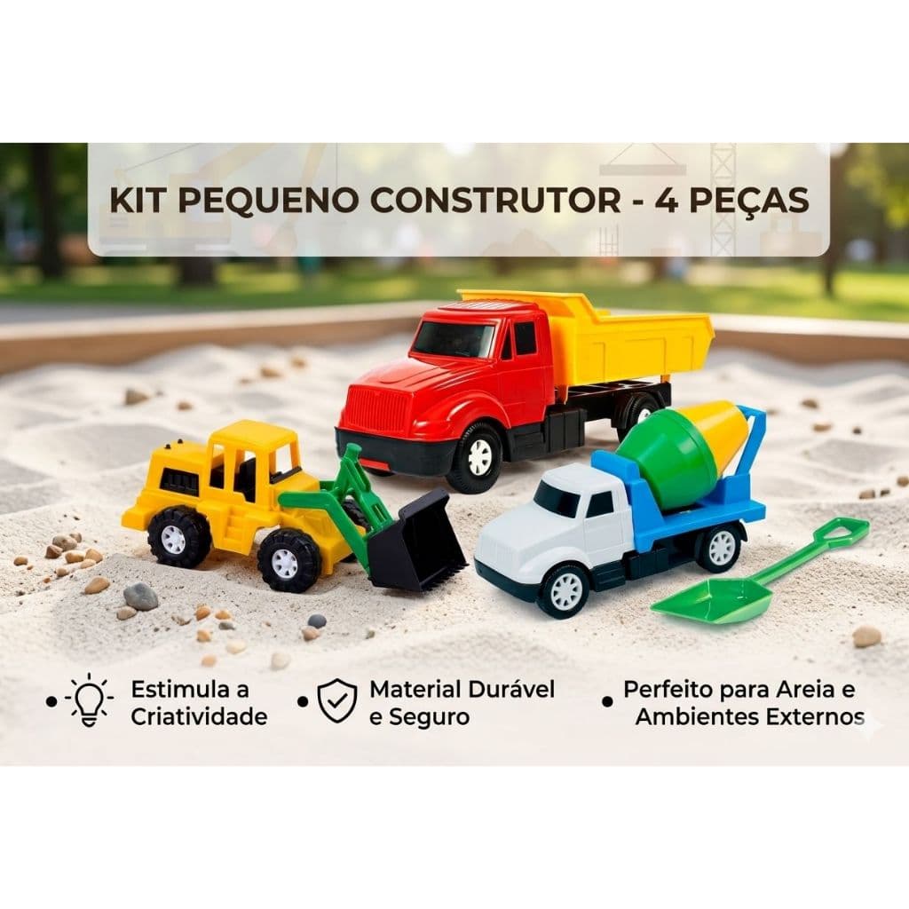 KIT CONSTRUÇÃO -  VEICULOS + ACESSORIO