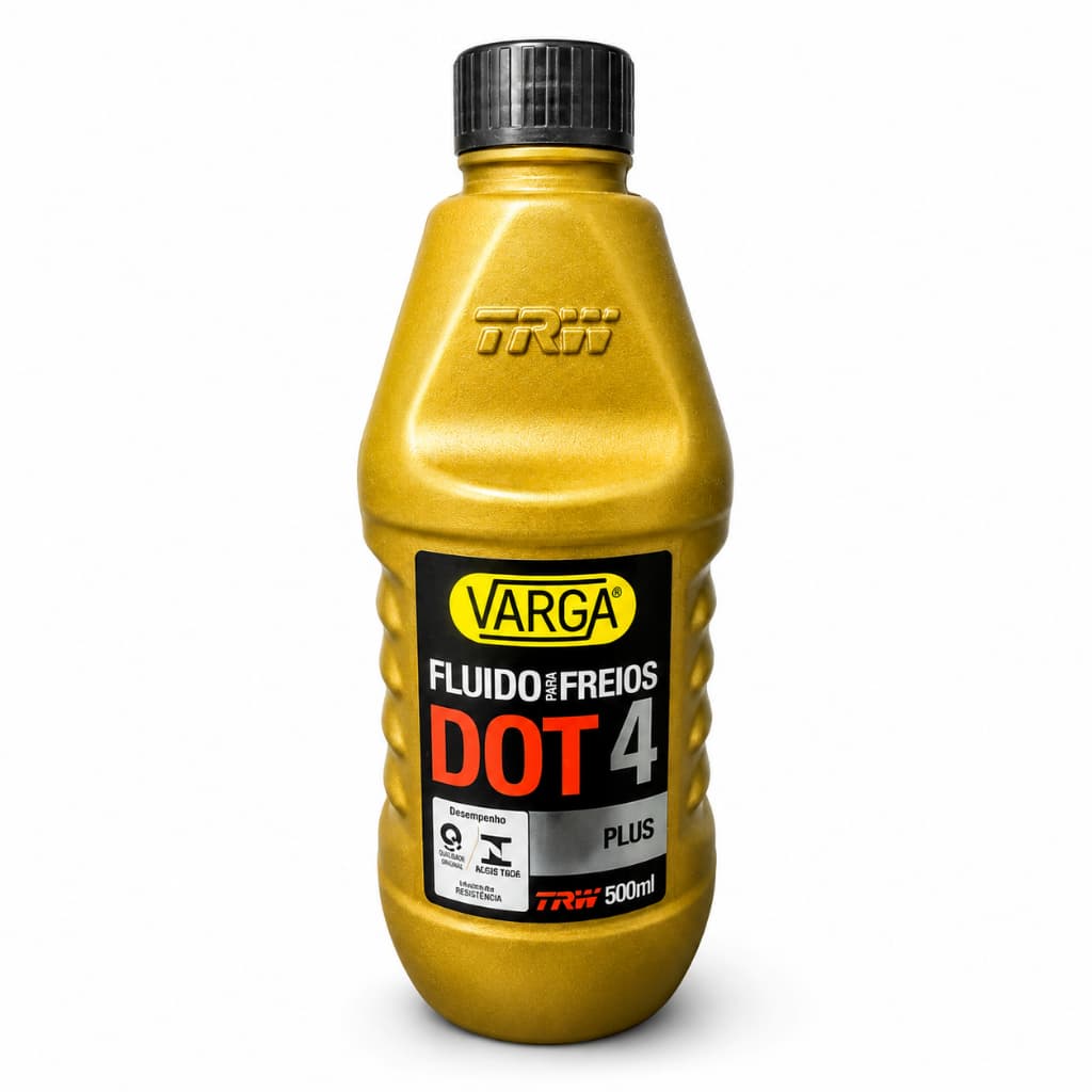 Fluido de Freio DOT 4 Varga TRW Plus 500ml Alta Performance e Proteção