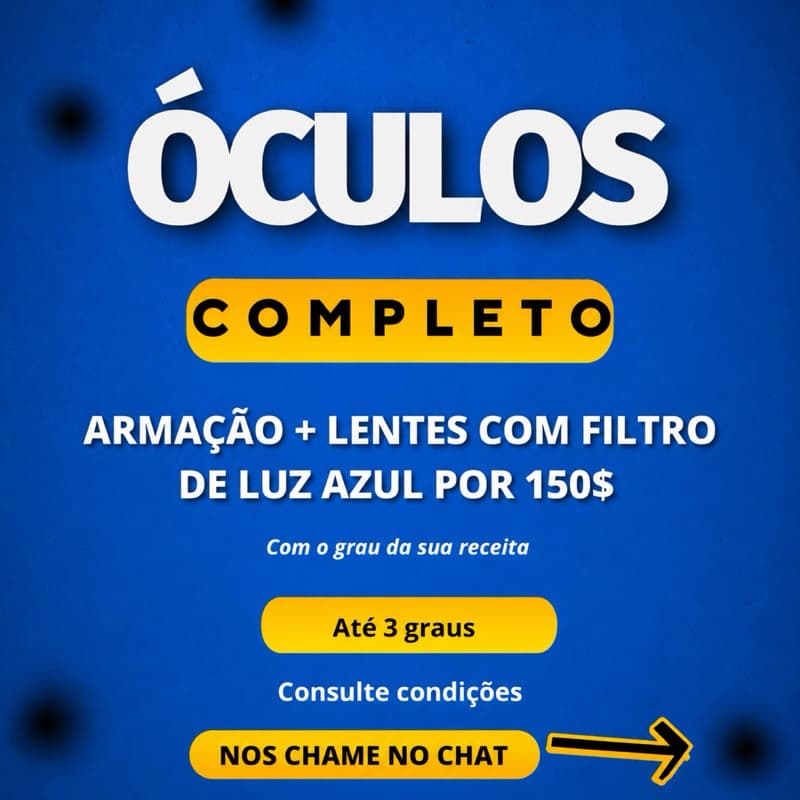 Óculos De Grau Completo