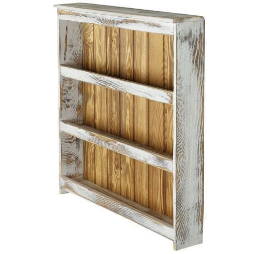 Armário Porta Temperos de Parede - Suporte P/ Condimentos e Óleo com Prateleira Tripla Gourmet
