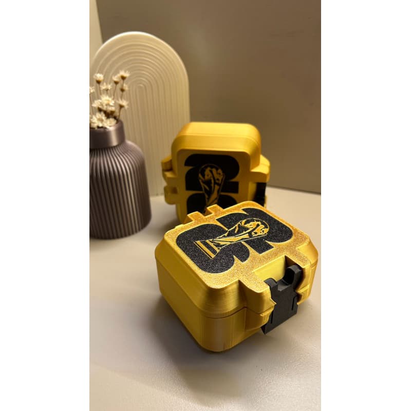 Porta Figurinhas Copa Do Mundo 2026 - Case Premium 3D Com Trava