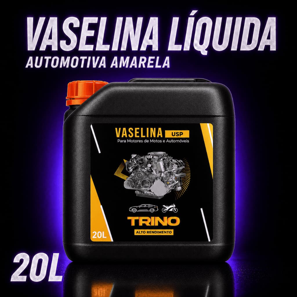 Vaselina líquida Automotiva Amarela industrial lubrificação 20 litros
