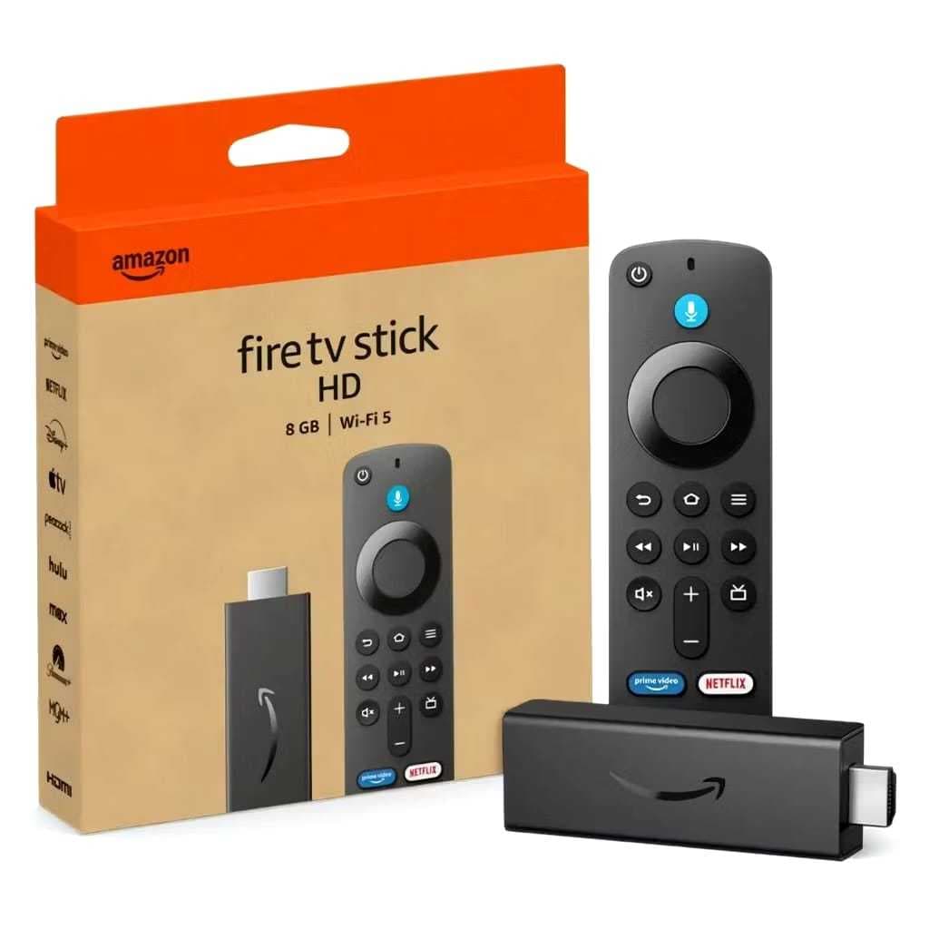 Fire Tv Stick Última Geração Full HD Controle Remoto Por Voz Alexa Amazon Bivolt WI-FI 5