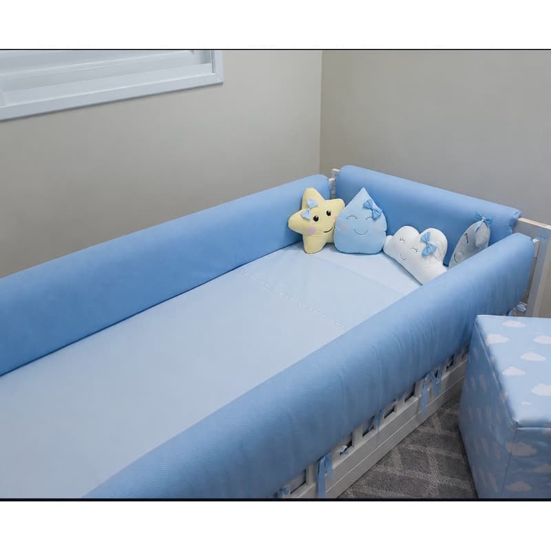 4 PEÇAS protetor grade cama montossoriana solteiro menina ,menino