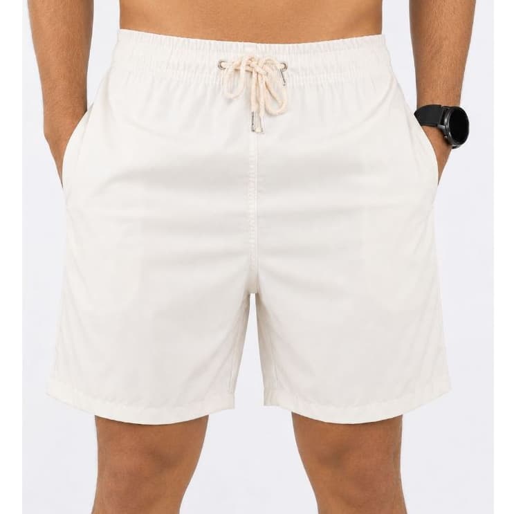 Short Masculino Bermuda Microfibra Tactel Elastano Academia Treino Praia