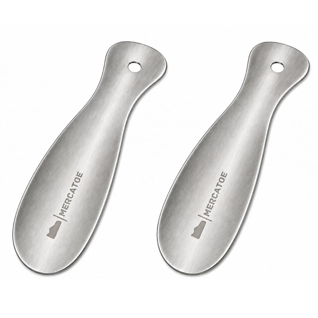 Calçadeira Calçador 19cm Aço Inox BULL para Sapatos Tênis Sandálias - Mercatoe