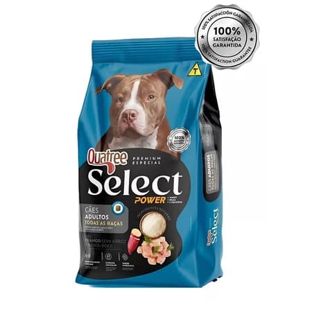 Ração Quatree Select Cão Adulto Power 15Kg Alta Performace