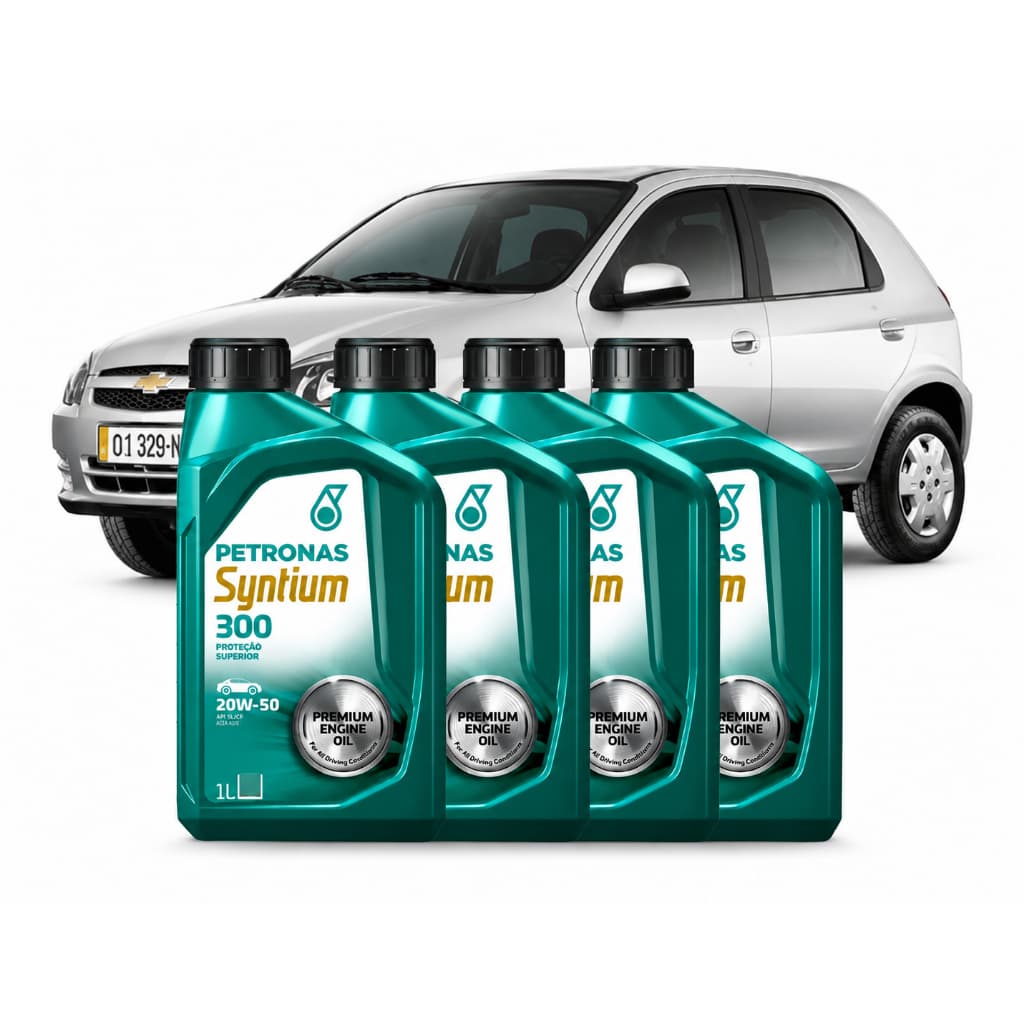 4 Litros Óleo De Motor Mineral 20w50 Sl Petronas Syntium 300