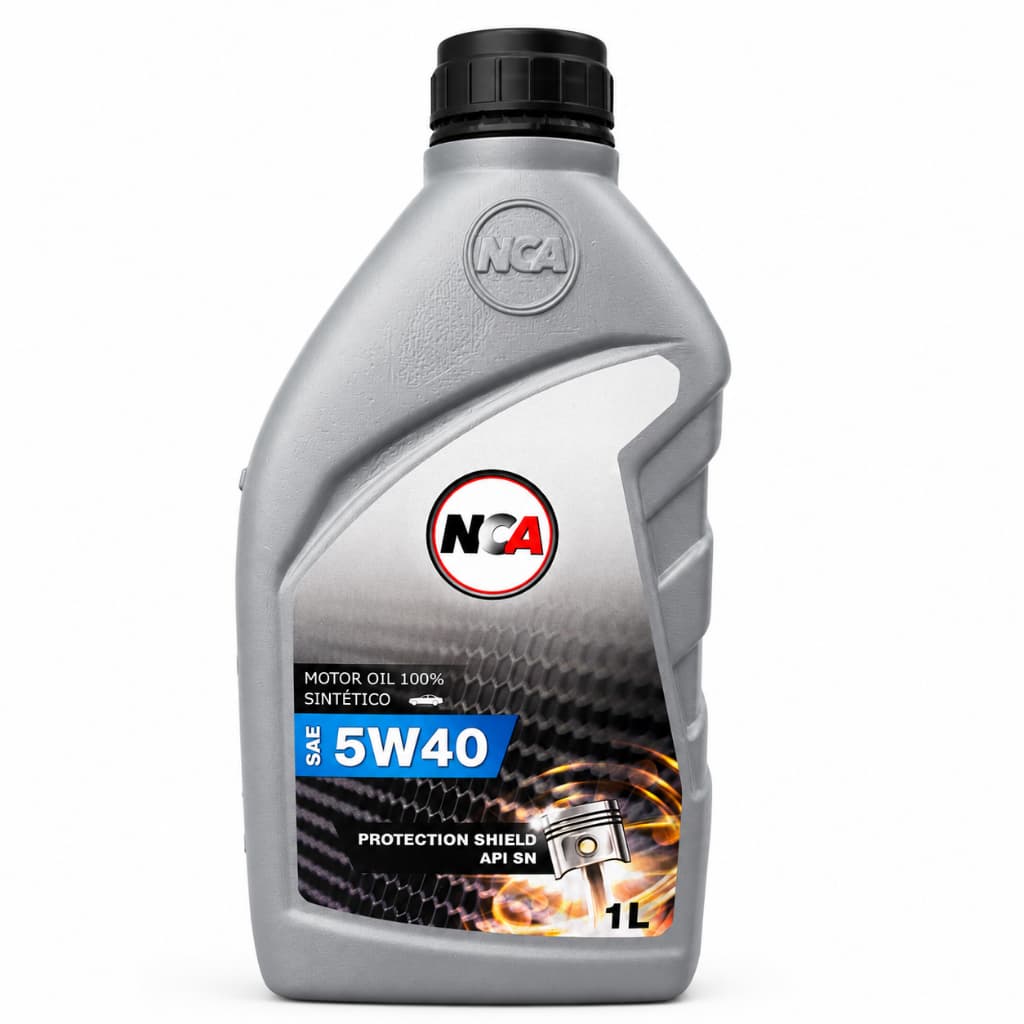 Óleo Motor 5W40 SN 100% Sintético NCA 1L Proteção Shield Alta Performance