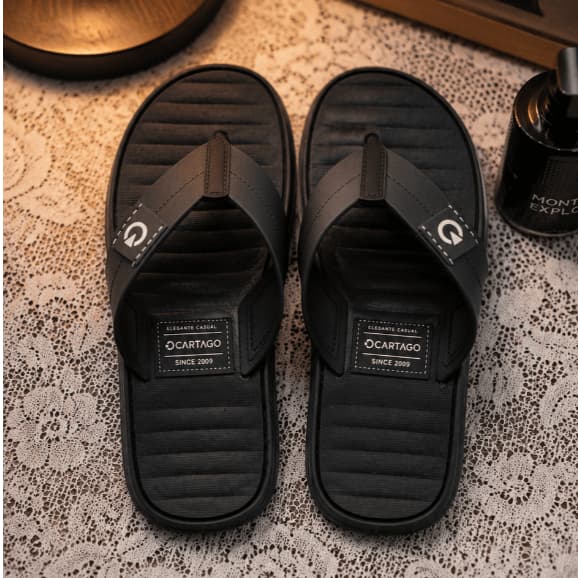 Chinelo Masculino Confortavel Antiderrapante Leve e Macio Calçado Resistente Anatômico Dia a Dia