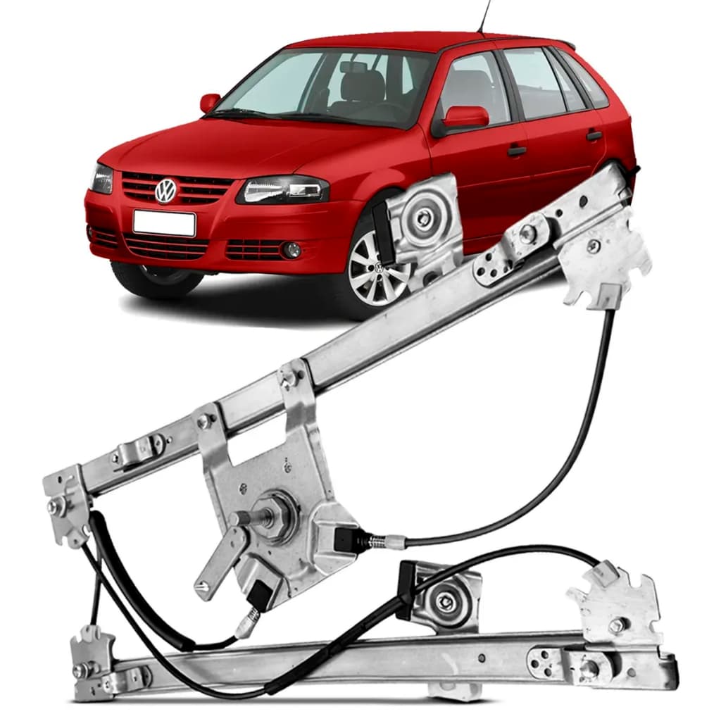 Máquina Vidro Manual Dianteiro Gol 4 Portas G3 G4