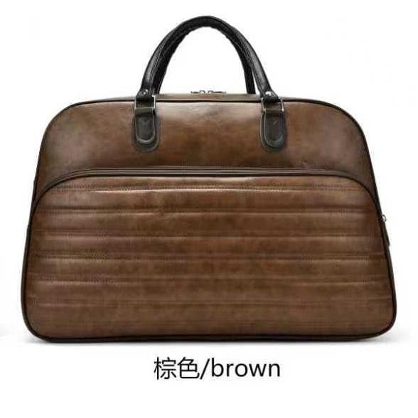 Grande Bolsa Mala de Viagem Impermeável em Couro Sintético  57CM*25CM*37CM