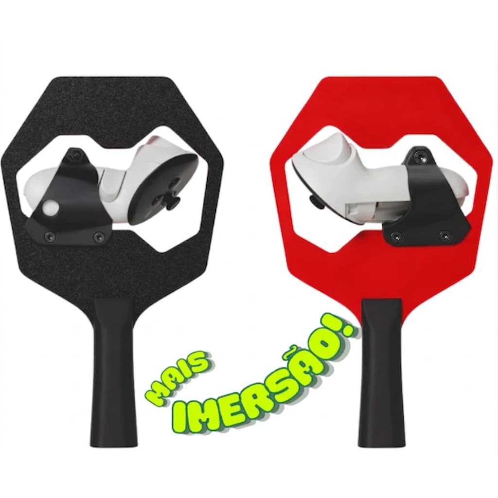 Raquete tênis de mesa meta Quest 3 e 3S controle simulador ping pong CYBVRSHAPE